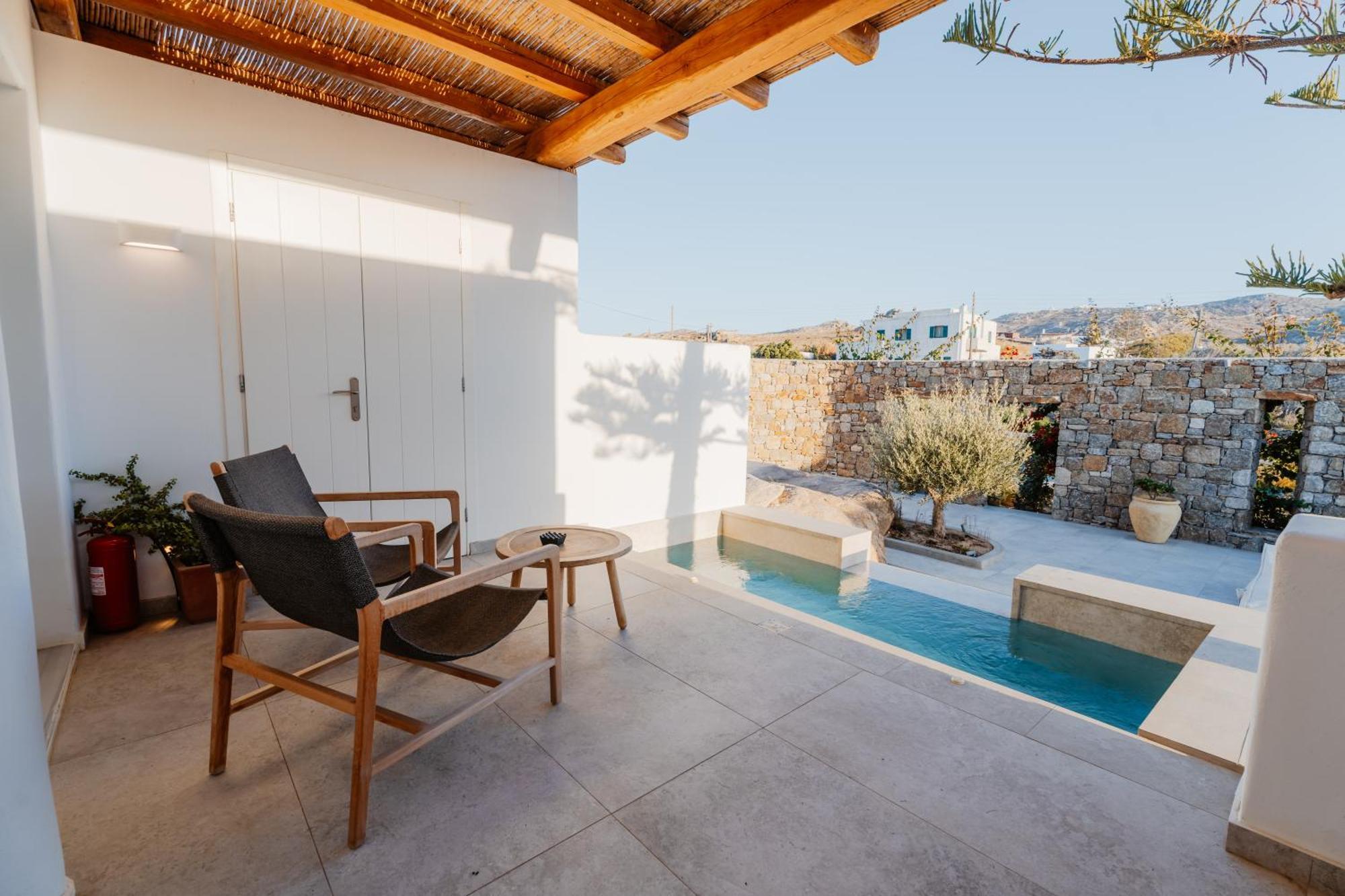 Oliving Mykonos Luxury Suites Klouvas Buitenkant foto