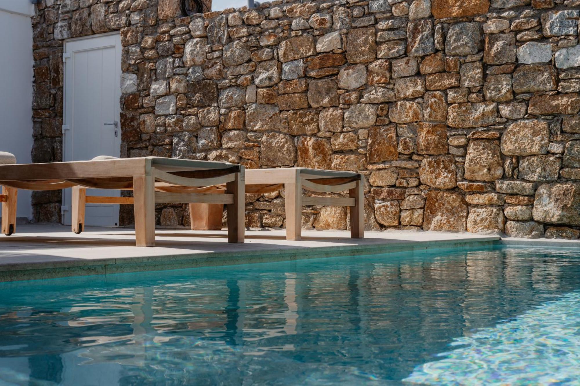 Oliving Mykonos Luxury Suites Klouvas Buitenkant foto