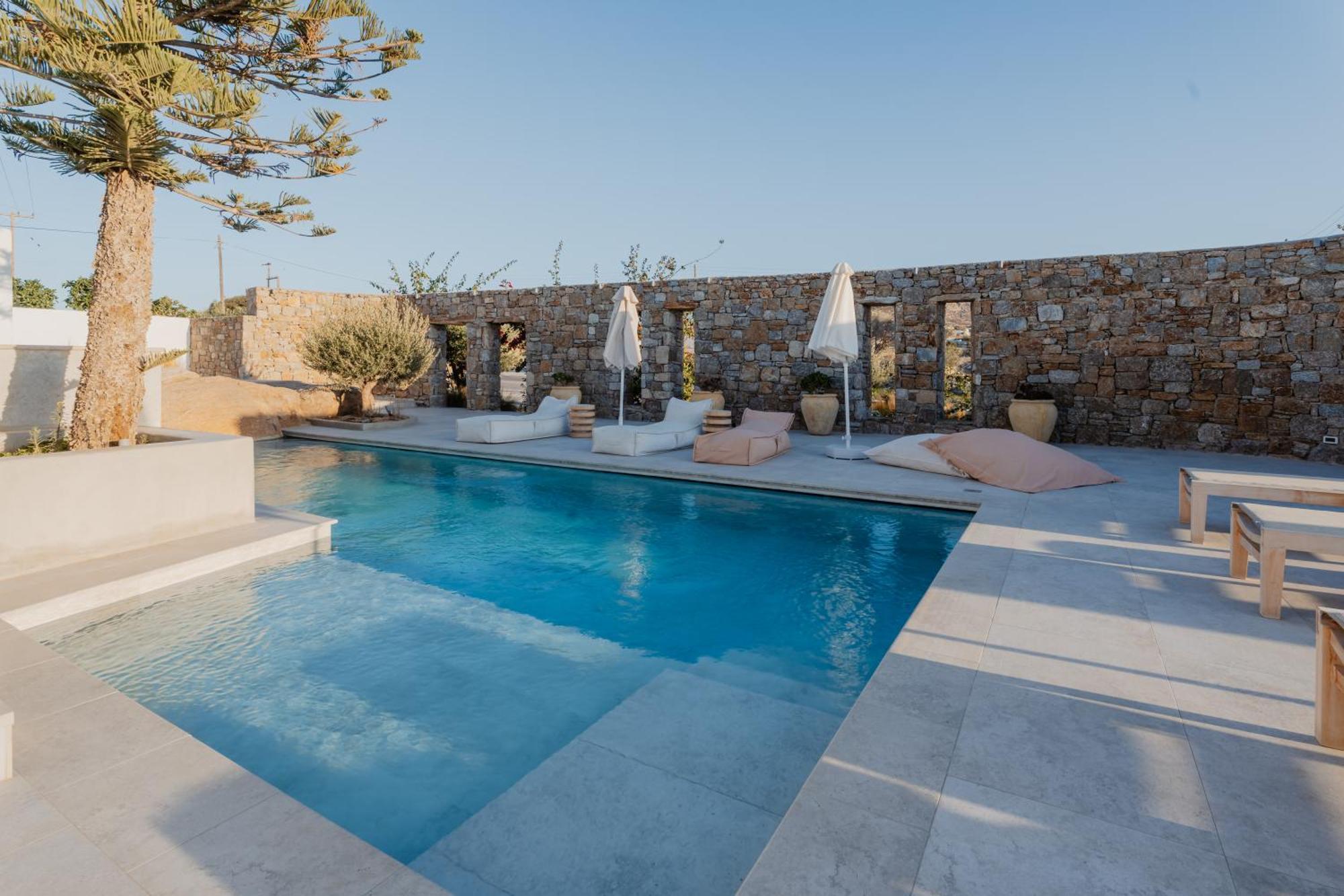 Oliving Mykonos Luxury Suites Klouvas Buitenkant foto