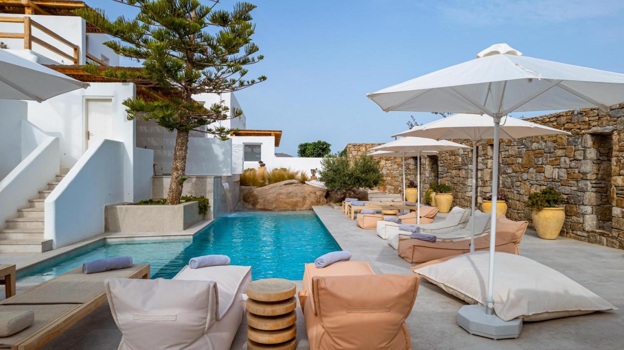 Oliving Mykonos Luxury Suites Klouvas Buitenkant foto