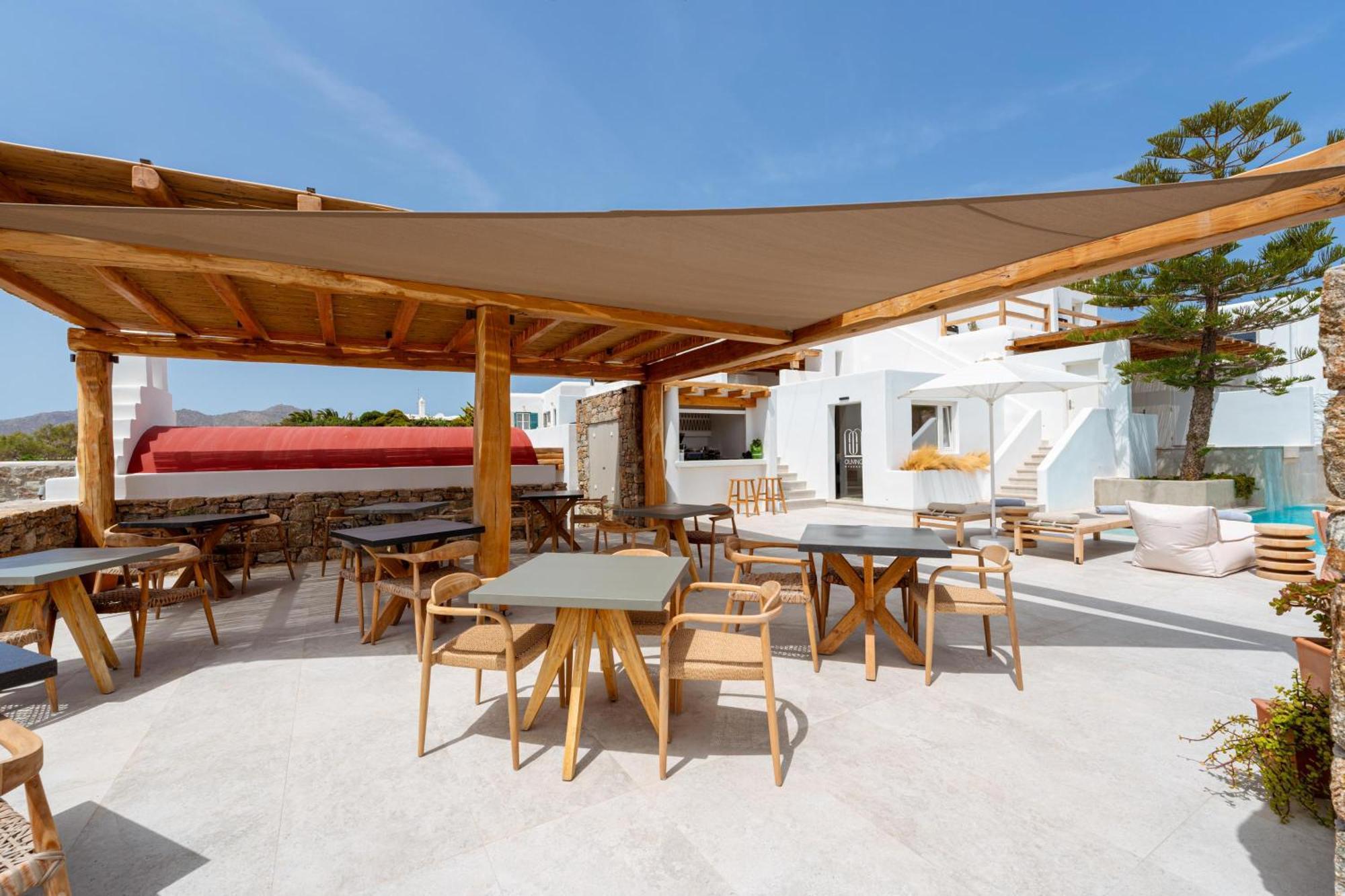Oliving Mykonos Luxury Suites Klouvas Buitenkant foto
