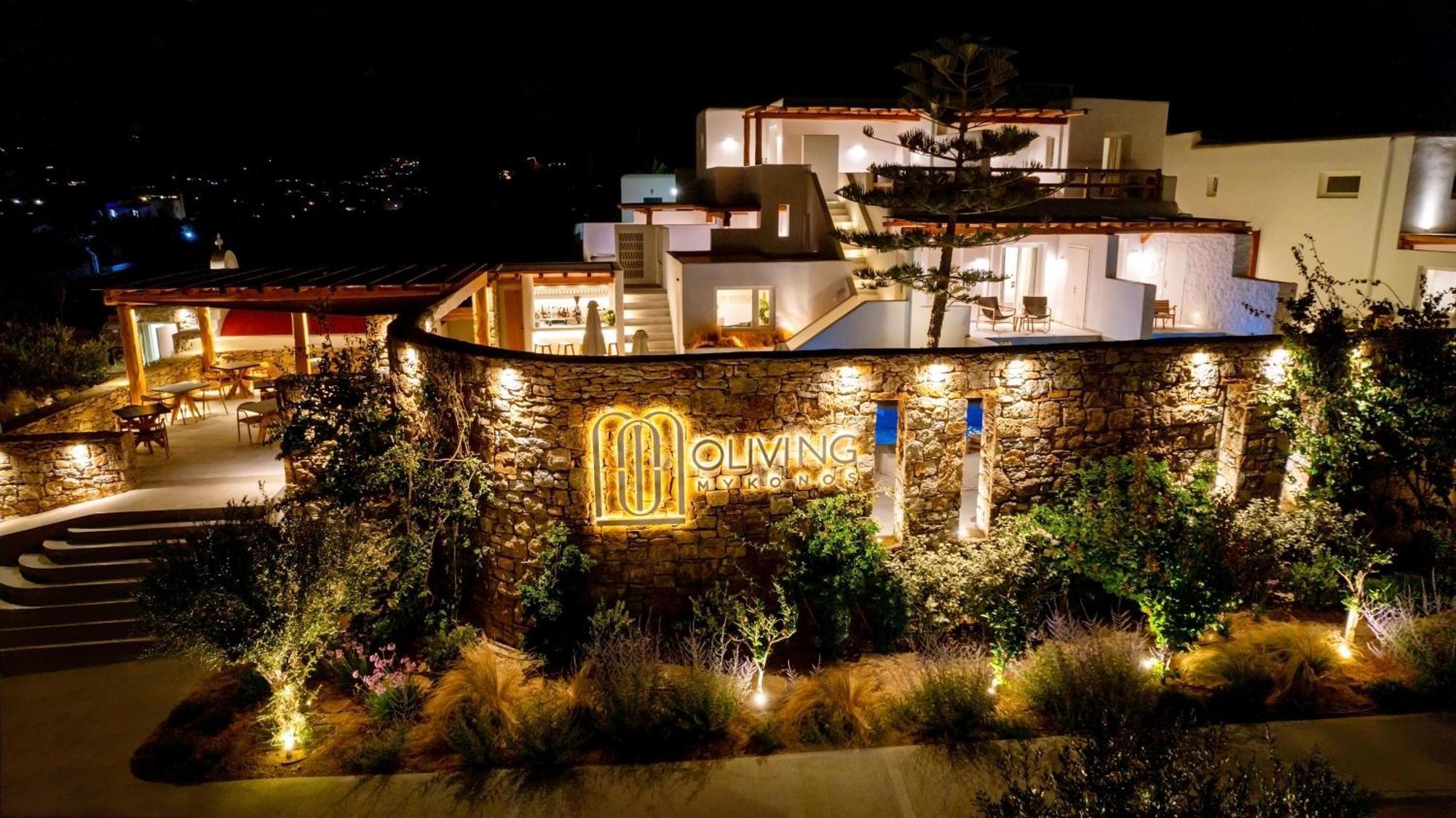 Oliving Mykonos Luxury Suites Klouvas Buitenkant foto