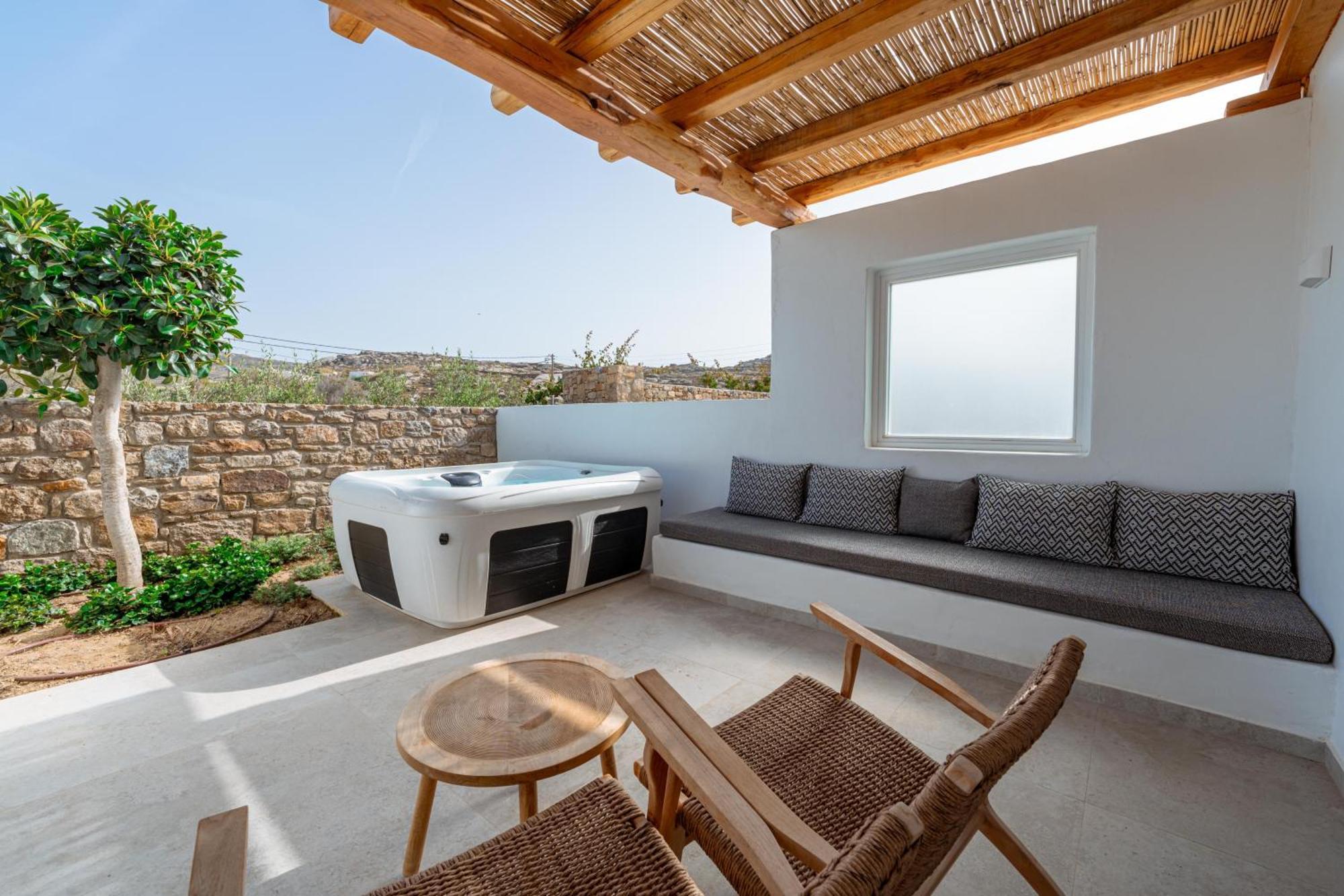 Oliving Mykonos Luxury Suites Klouvas Buitenkant foto