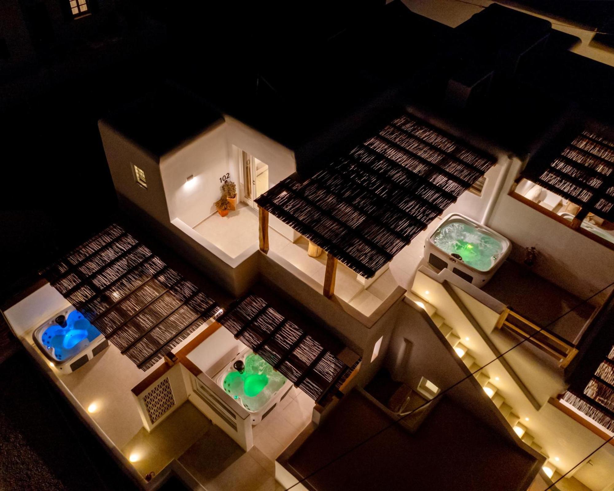 Oliving Mykonos Luxury Suites Klouvas Buitenkant foto